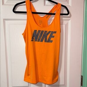 Nike Vibrant Orange Athletic Tank